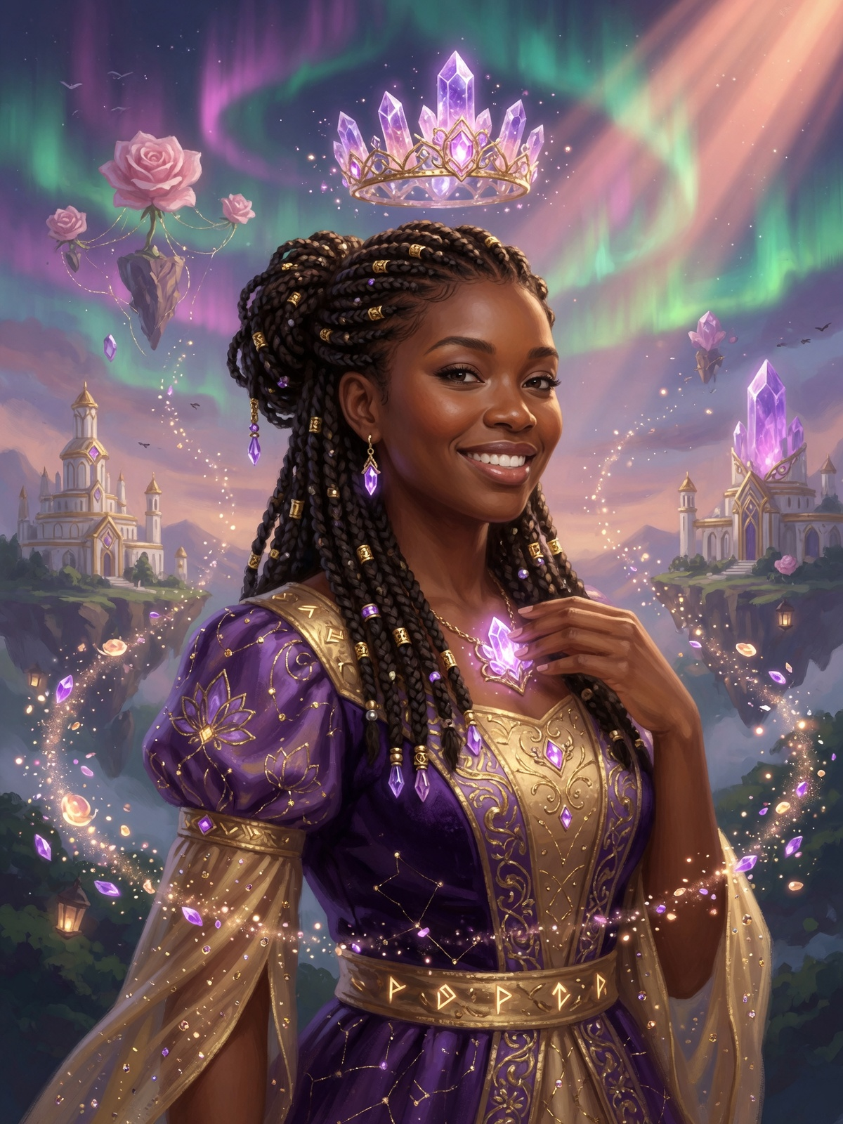 Princess Amyna public game-concept visual reference